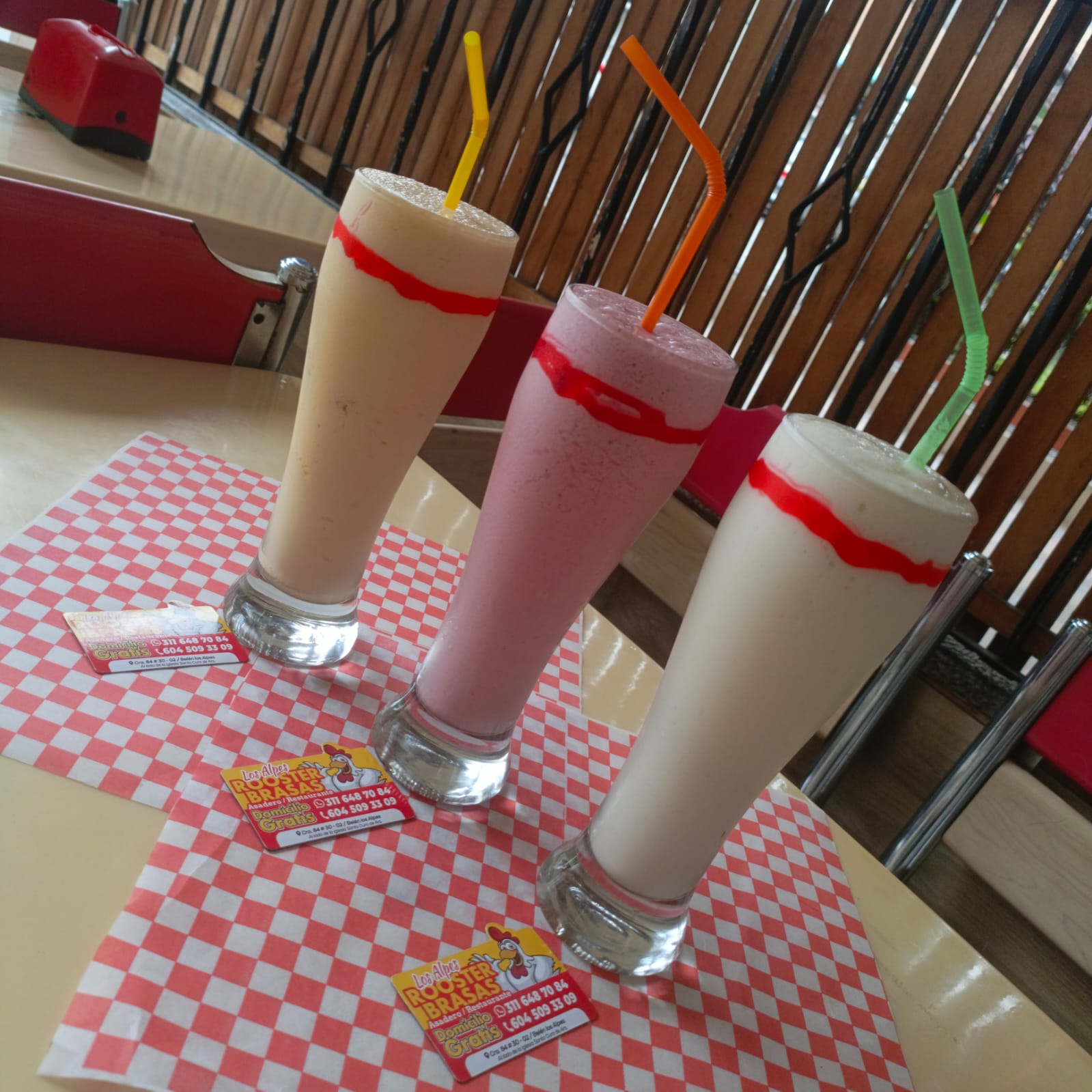 jugos en leche